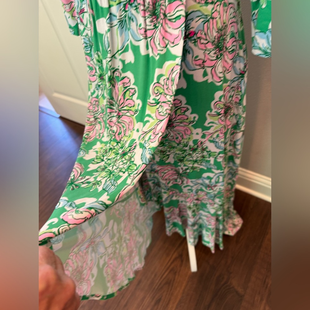 NWT Lilly Pulitzer high-low midi Dress - Picture 13 of 16